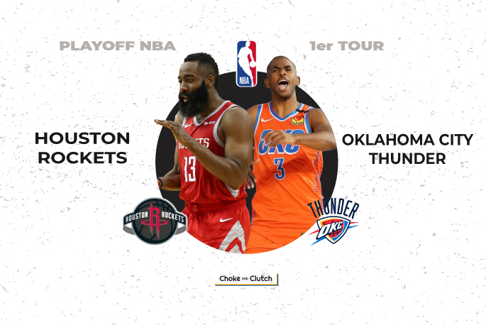 Preview Playoff NBA Houston Rockets vs Oklahoma City Thunder - 2019-2020