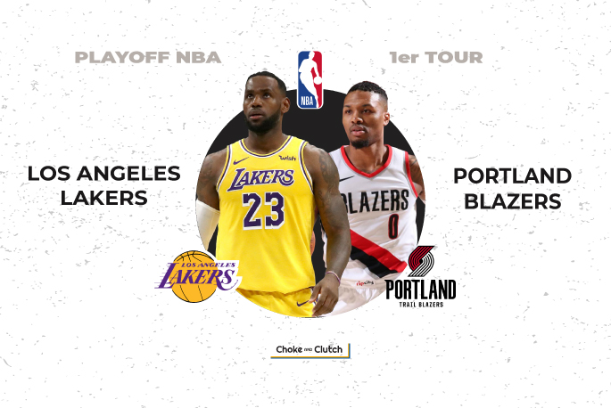 Preview Playoff NBA Los Angeles Lakers vs Portland Trail Blazers - 2019-2020
