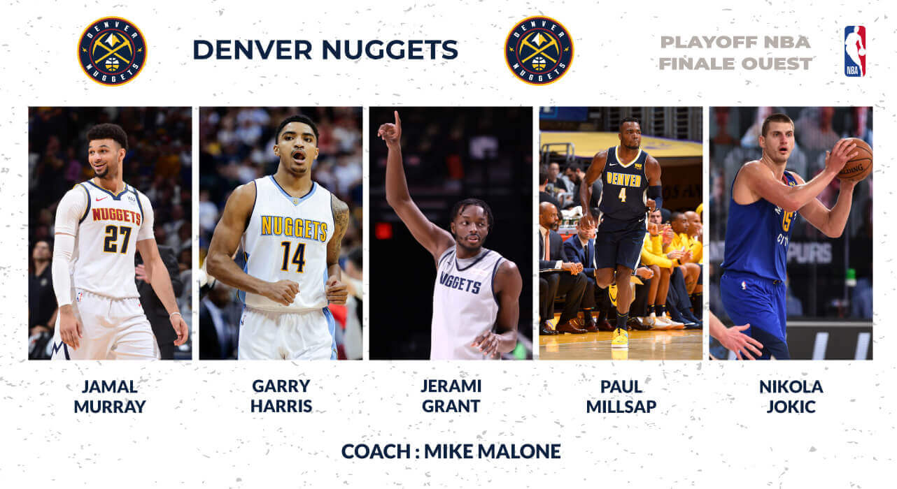 5 Majeur Denver Nuggets Playoff NBA 2019-2020