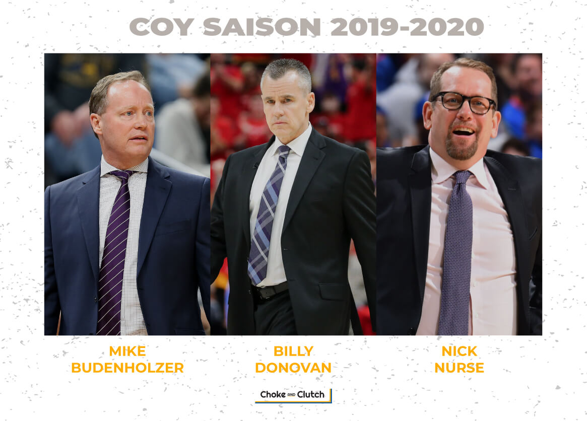 Nomination COY saison 2019-2020 en NBA