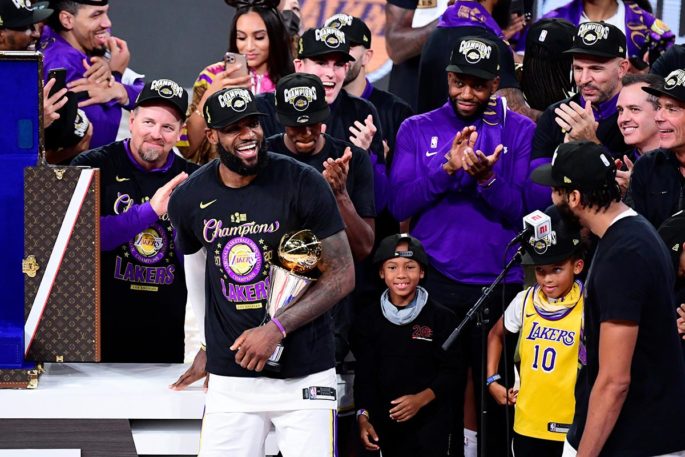 Les Lakers de Los Angeles sont champions NBA sur la saison 2019-2020