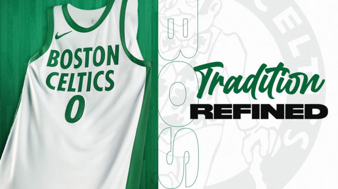 Maillot City Edition 2020-2021 des Celtics de Boston
