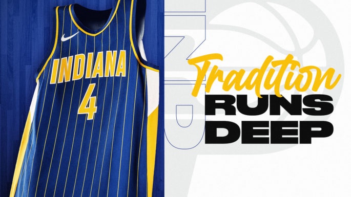 Maillot City Edition 2020-2021 des Pacers d'Indiana