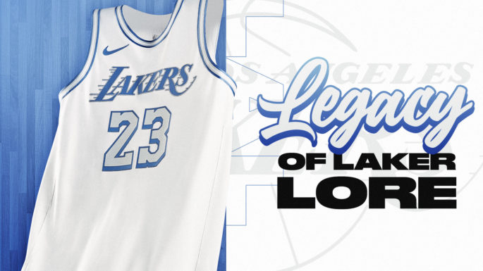 Maillot City Edition 2020-2021 des Lakers de Los Angeles
