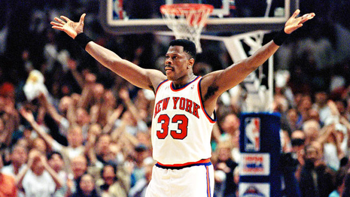 Patrick Ewing a choke avec sa franchise des Knicks