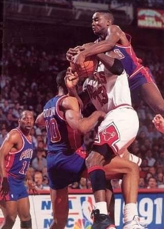 Les Jordan rules utilisées par les Pistons de Detroit en NBA