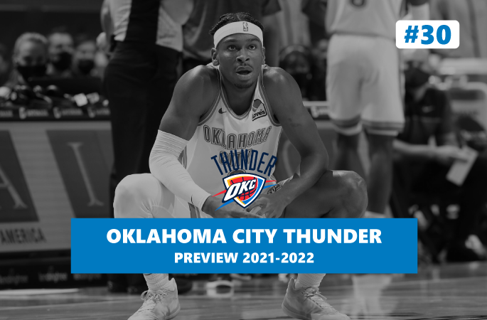 Preview Oklahoma City Thunder saison 2021/2022 en NBA