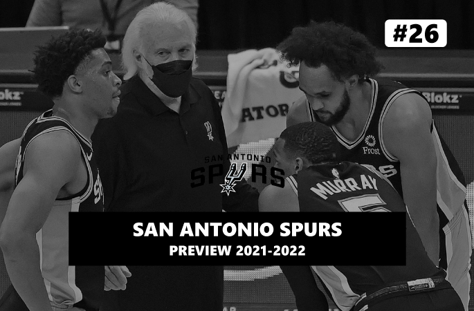 Preview San Antonio Spurs saison 2021/2022 en NBA