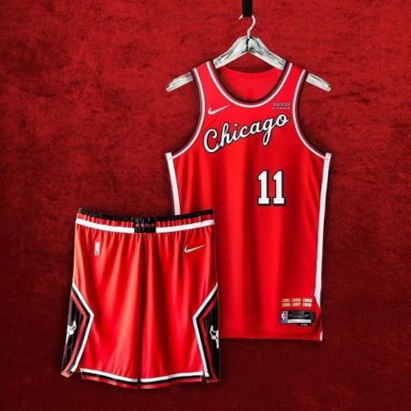 Maillot NBA City edition 2021-2022 des Bulls de Chicago