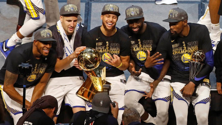 Les Warriors champions NBA en 2018