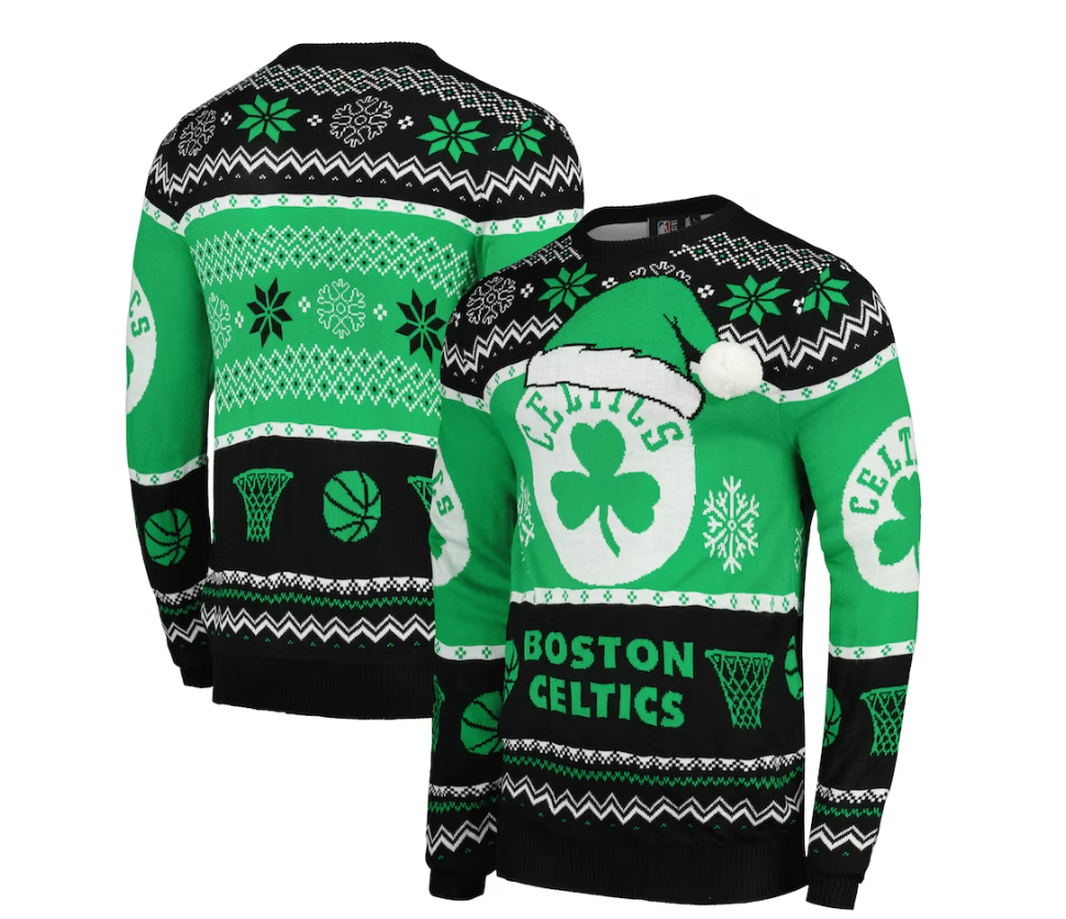 Pull Noël NBA Boston Celtics