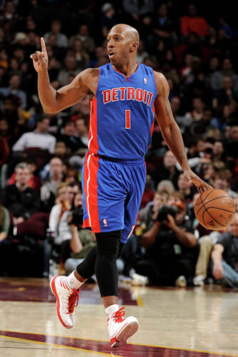 Chauncey Billups, la recrue des Detroit Pistons en 2002