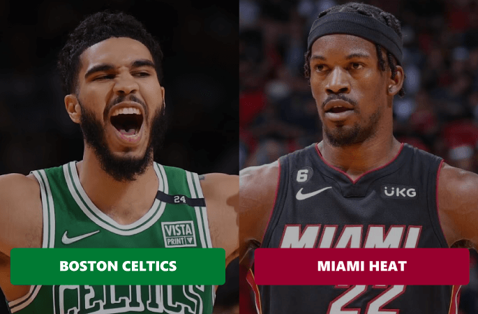 Preview finale de conférence Est des playoffs NBA entre les Boston Celtics et le Miami Heat