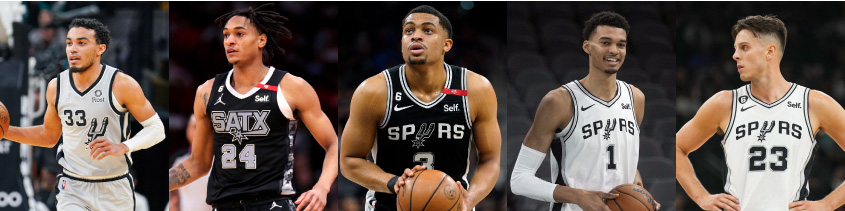 5 majeur des San Antonio Spurs en NBA pour la saison 2023-2024