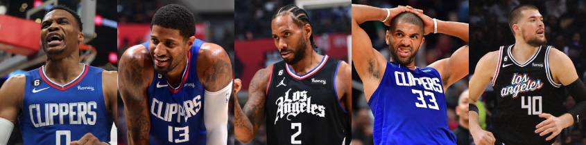 5 majeur Los Angeles Clippers 2023-2024