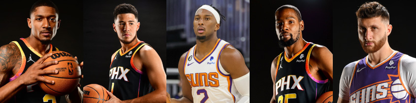 5 majeur Phoenix Suns pour la saison 2023-2024