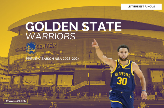 Preview NBA Golden State Warriors pour la saison 2023-2024