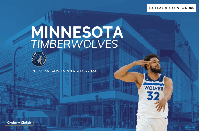 Preview NBA Minnesota Timberwolves pour la saison 2023-2024