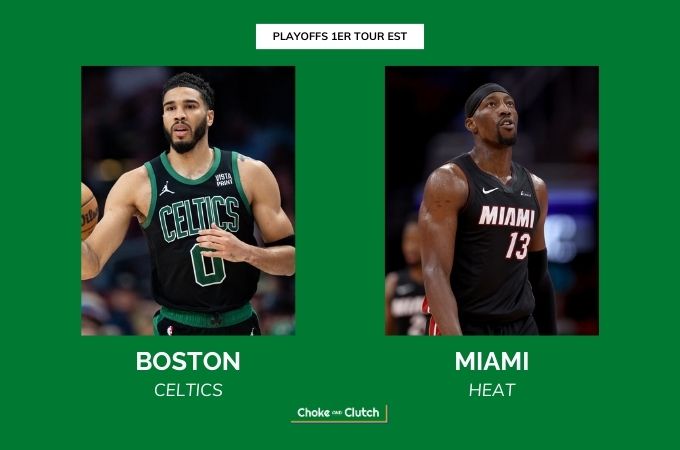 Affiches des Playoffs Boston Celtics - Miami Heat