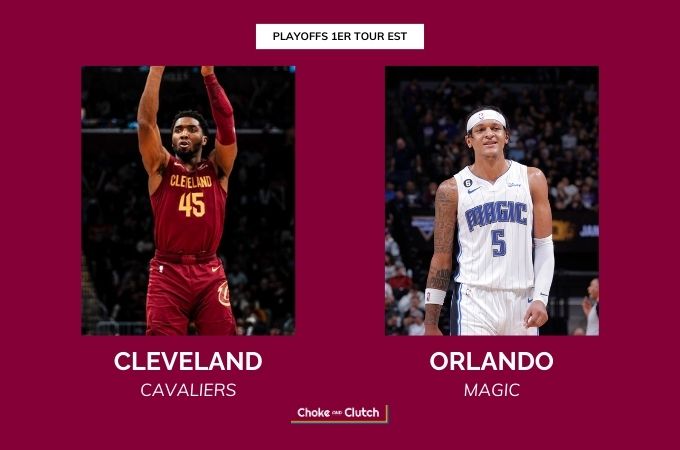 Affiche des Playoffs Cleveland Cavaliers - Orlando Magic