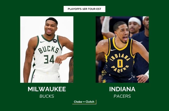 Affiche des Playoffs Milwaukee Bucks - Indiana Pacers