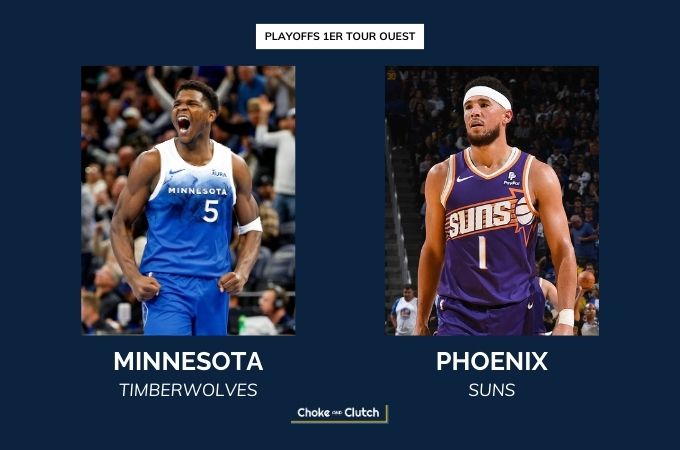 Affiche des Playoffs Minnesota Timberwolves - Phoenix Suns
