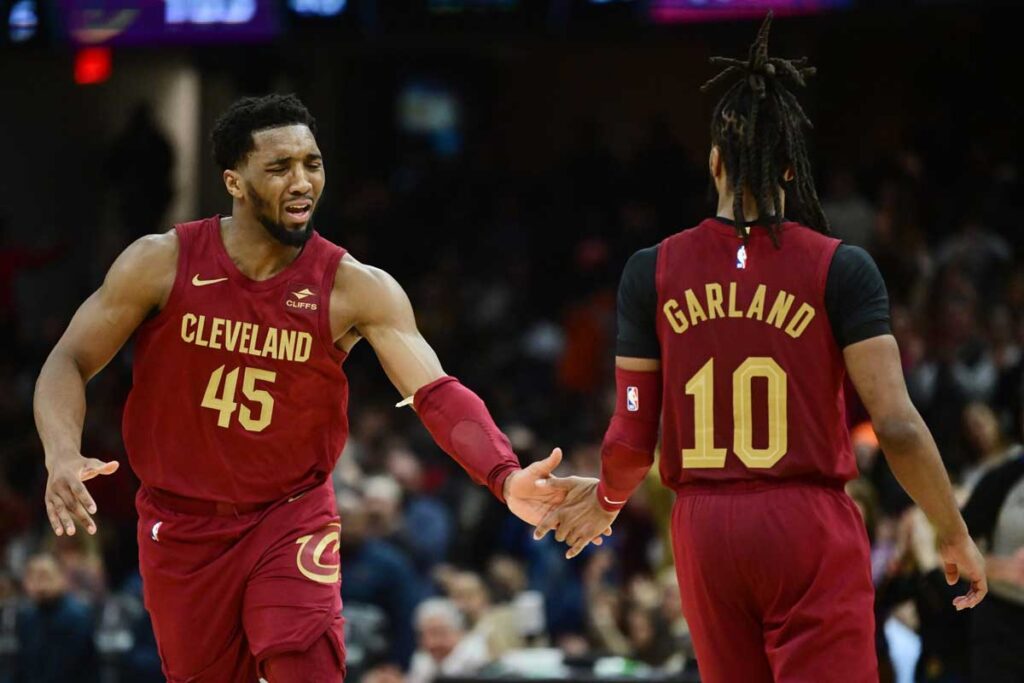 Donovan Mitchell et Darius Garland