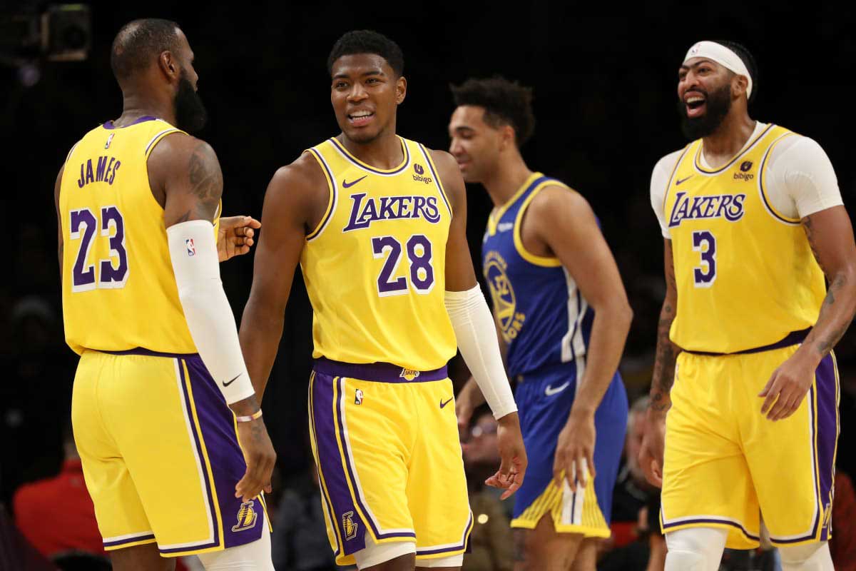 l'équipe des Los Angeles Lakers