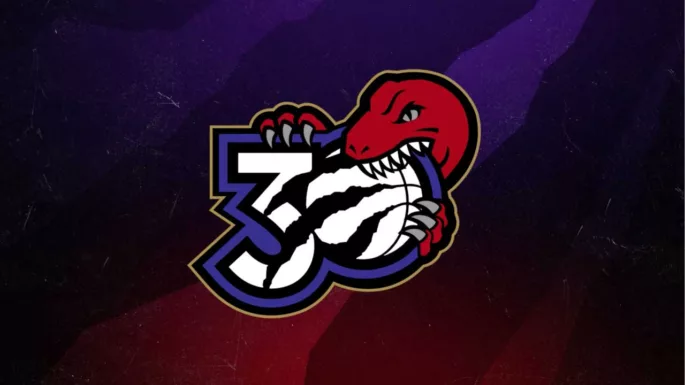 Raptors nouveau logo 30 ans en NBA