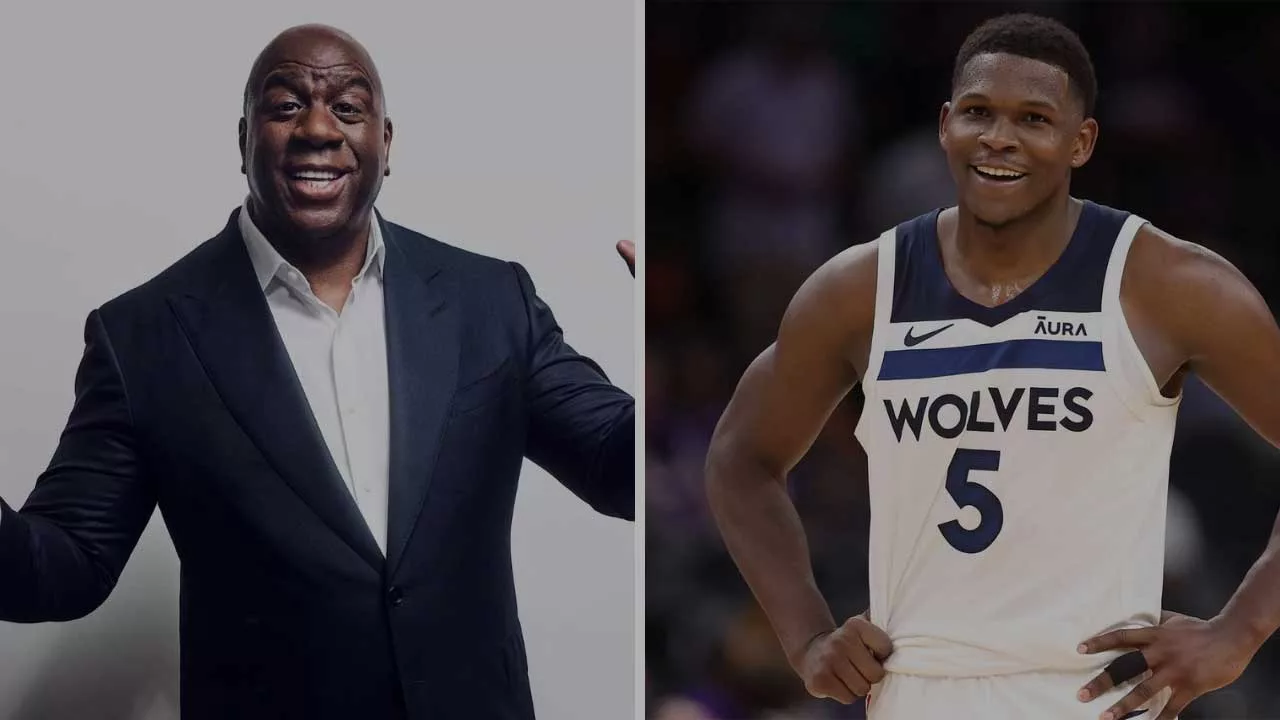 Lire la suite à propos de l’article Magic Johnson remet Anthony Edwards à sa place après ses critiques