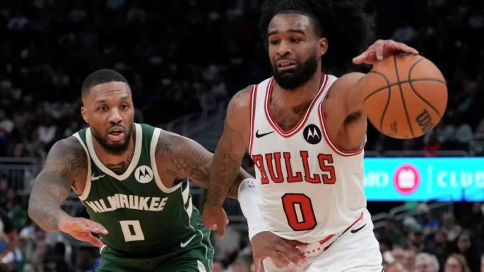 Victoire des Bulls à Milwaukee