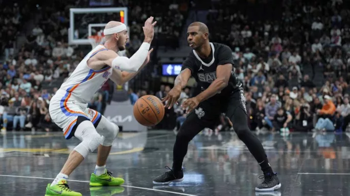 Alex Caruso et Chris Paul