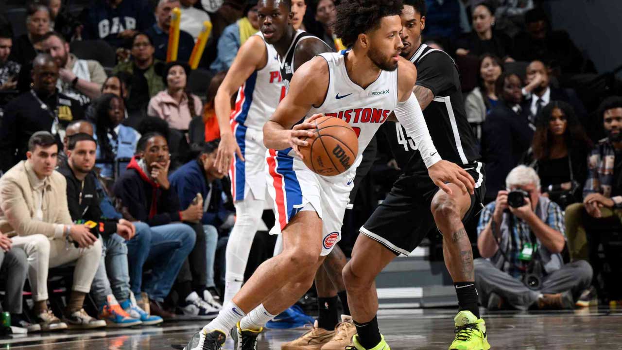 les Pistons dominent les Nets