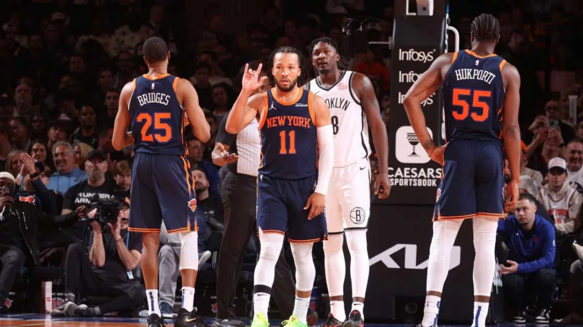 Jalen Brunson clutch contre Brooklyn