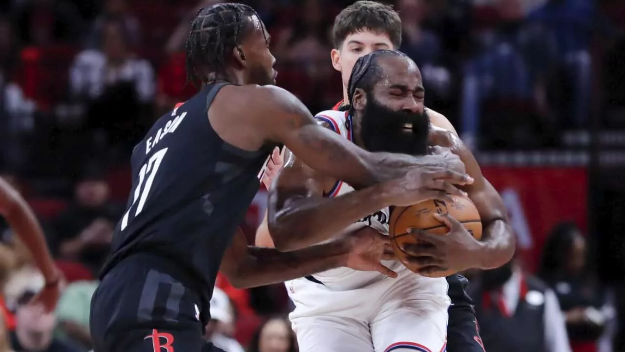 James Harden étouffé par les Rockets