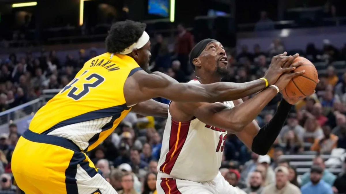 Pascal Siakam et Bam Adebayo