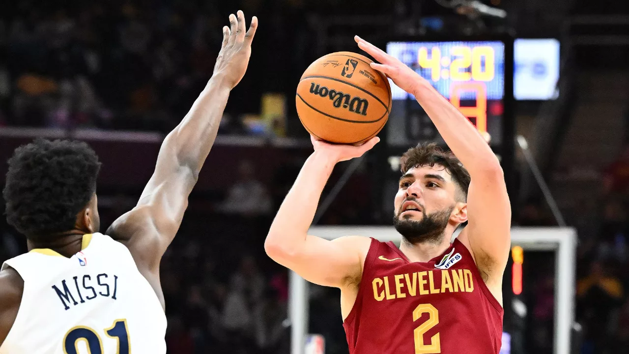 Lire la suite à propos de l’article Ty Jerome illumine la soirée et les Cavaliers dominent des Pelicans décimés