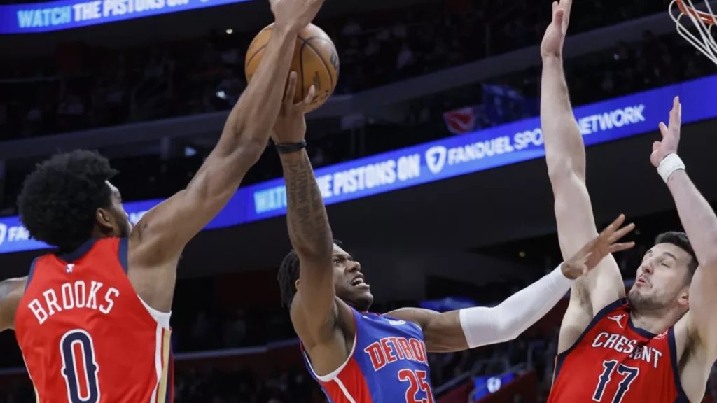 Detroit Pistons contre New Orleans Pelicans