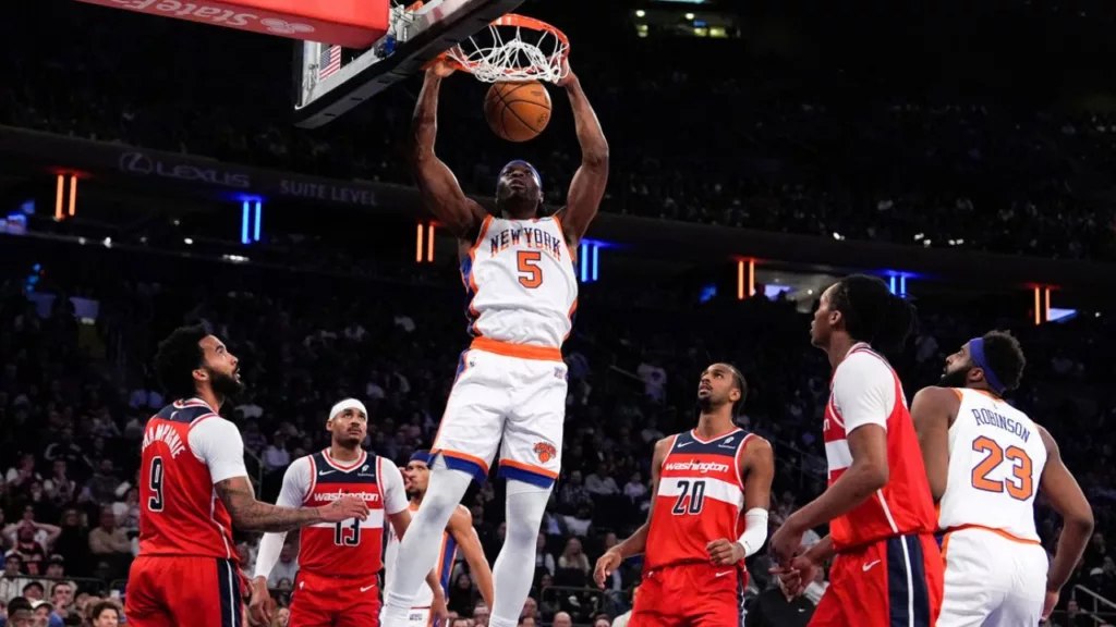 New York Knicks et Washington Wizards