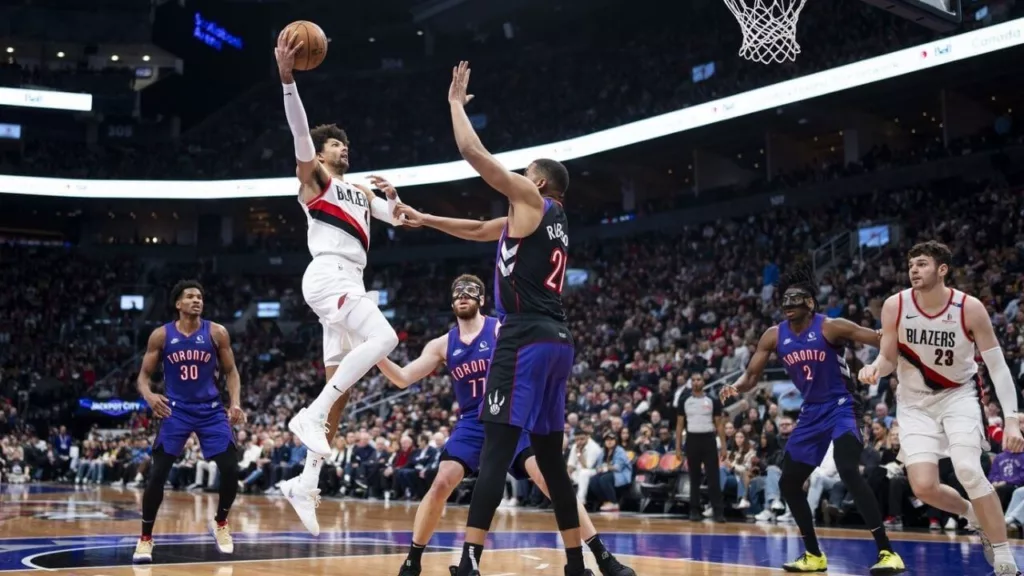 Blazers Raptors