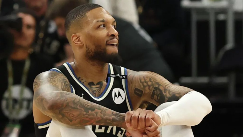 Damian Lillard et tendon d'Achille