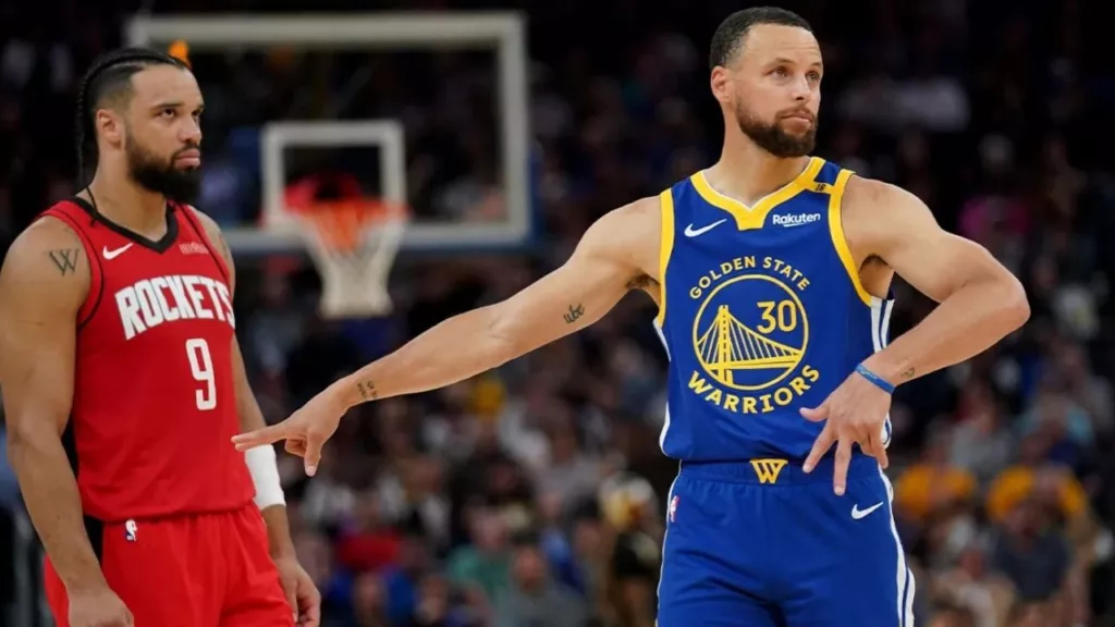 Dillon Brooks et Stephen Curry le nul