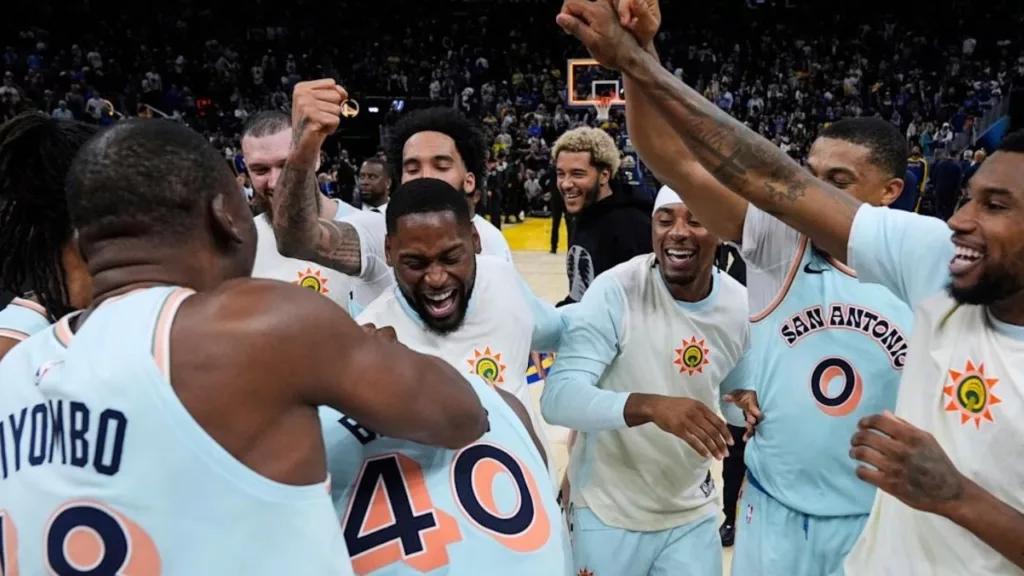 Célébrations des Spurs