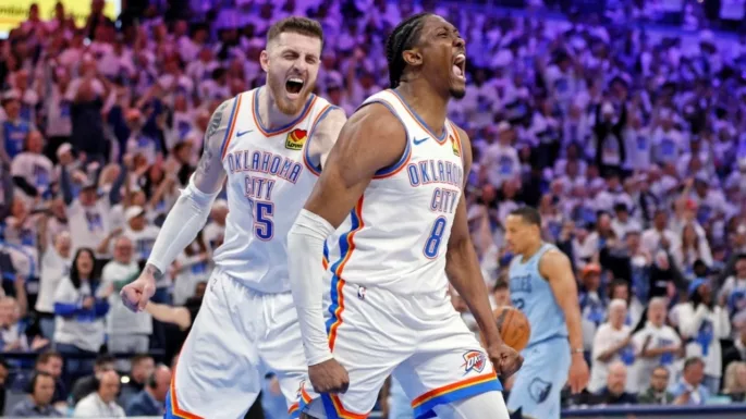 Jalen Williams et Isaiah Hartenstein