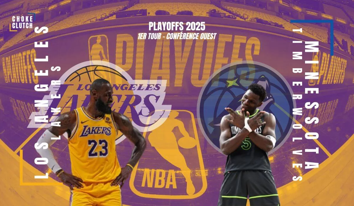 Preview Playoffs 2025 : Los Angeles Lakers - Minnesota Timberwolves