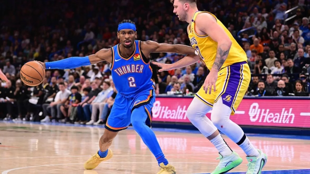 Shai Gilgeous Alexander contre Luka Doncic