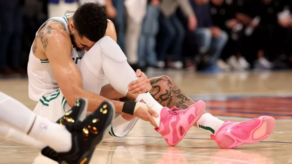 Tendon d'Achille pour Jayson Tatum