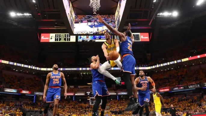 Tyrese Haliburton contre les Knicks