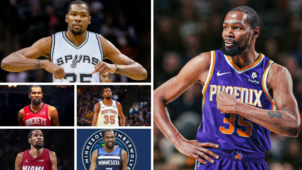 Quelle est la future franchise de Kevin Durant