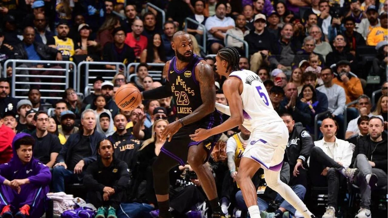 LeBron James commence sa saison NBA